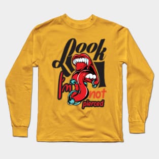 Look Not Pierced Long Sleeve T-Shirt